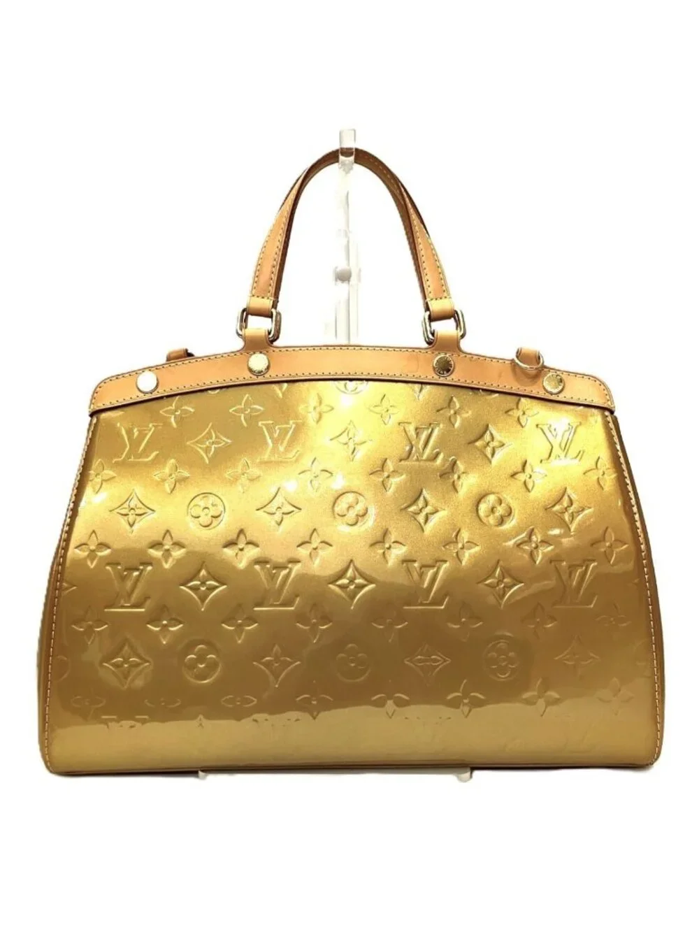 Louis Vuitton Blair MM Vernis Handbag Patent Leather